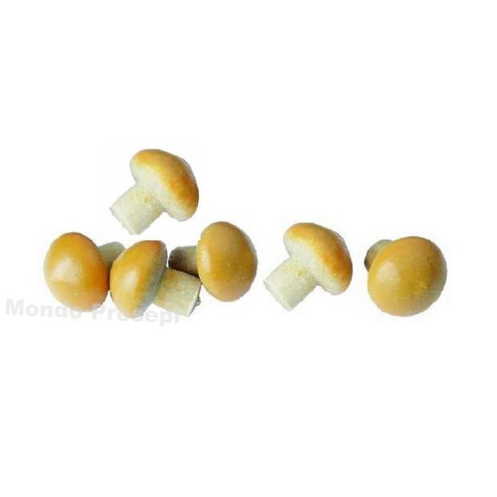 Set of 5 mushrooms