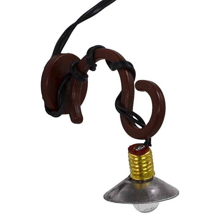 Wall support for street lamps, lanterns and lights