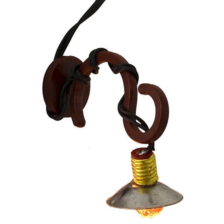 Soporte de pared para farolas, linternas y luces