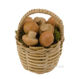 Cesta con hongos cm 3