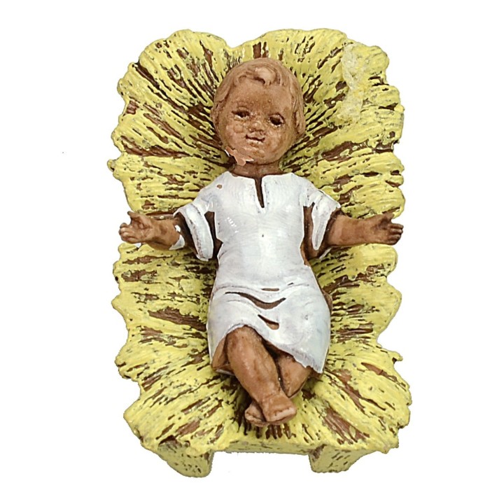 Nativity 6 pieces cm 8 Landi Moranduzzo