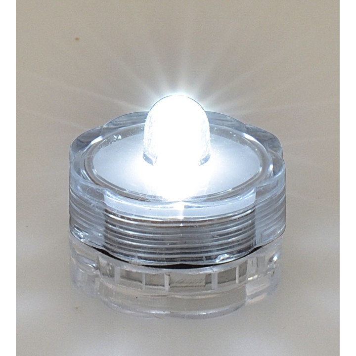 Waterproof candle with batteries included ø 3 cm