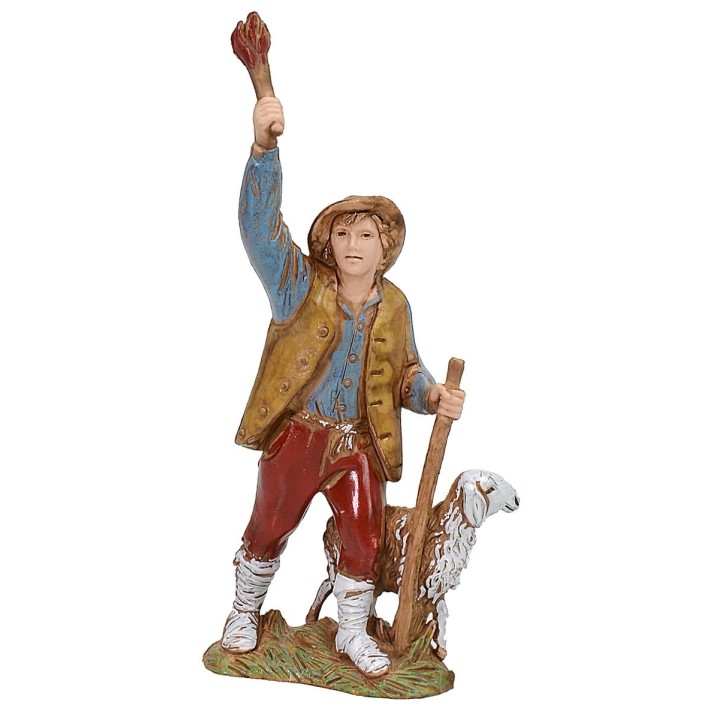 Set 8 statue per presepe 8 cm Landi Moranduzzo personaggi