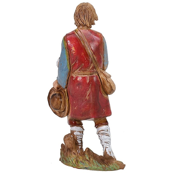 Shepherd with lamb in arms series cm 8 Landi