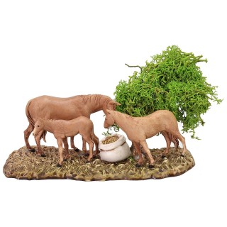 Grupo caballos serie 8 cm Landi Moranduzzo