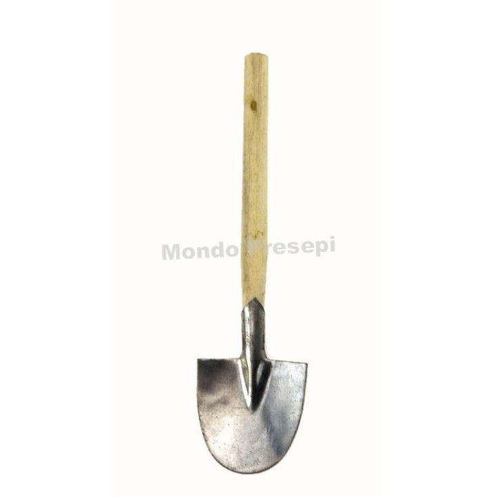 Pala de madera y metal cm 8