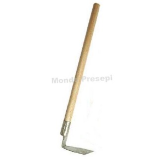 Azada de madera y metal de 7 cm