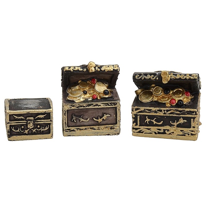 7-piece chests and treasures set