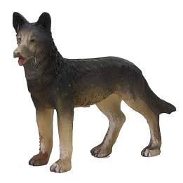 Perro lobo cm 6,5x5,1 h para estatuas cm 8-10