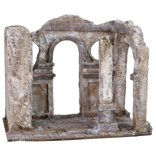 Ambientazione della flagellazione di Cristo 25x15x21 h
