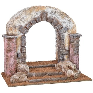 Arch crossed by Christ with the cross on his shoulders 25x15x22