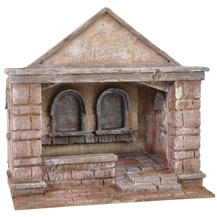 Escenografía para la última cena 29x25x28 h