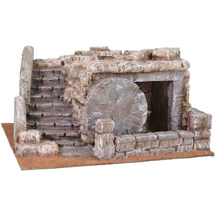Sepulcher with lateral staircase 37x32x23 h