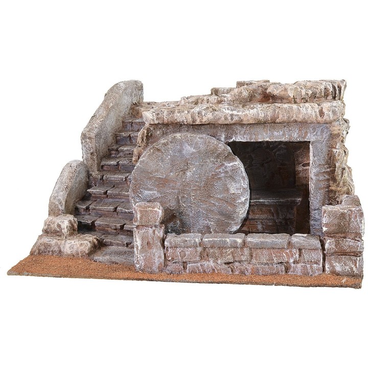 Sepulcher with lateral staircase 37x32x23 h