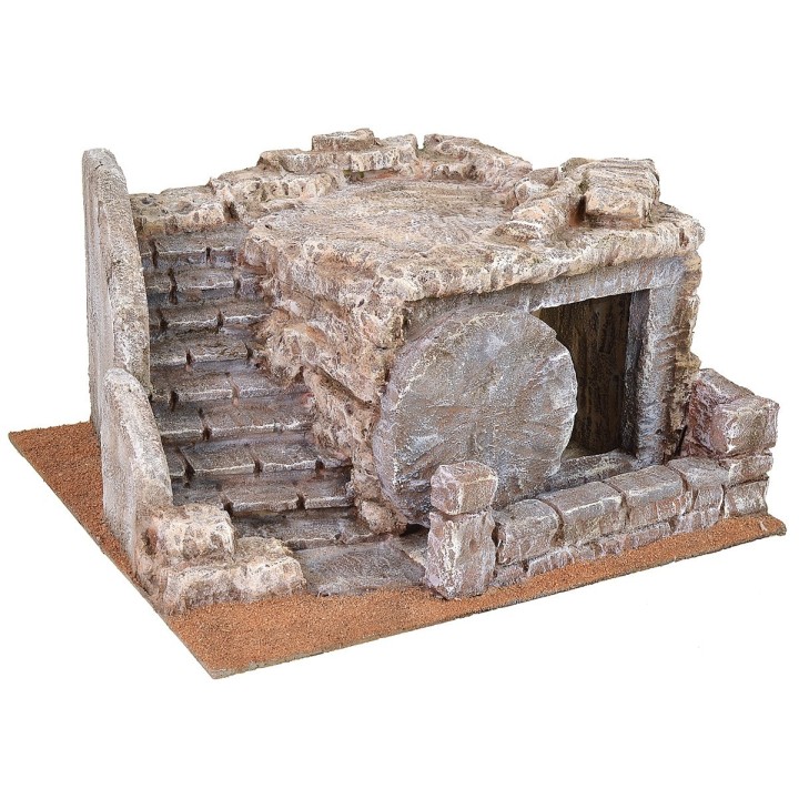 Sepulcro con escalera lateral 37x32x23 h