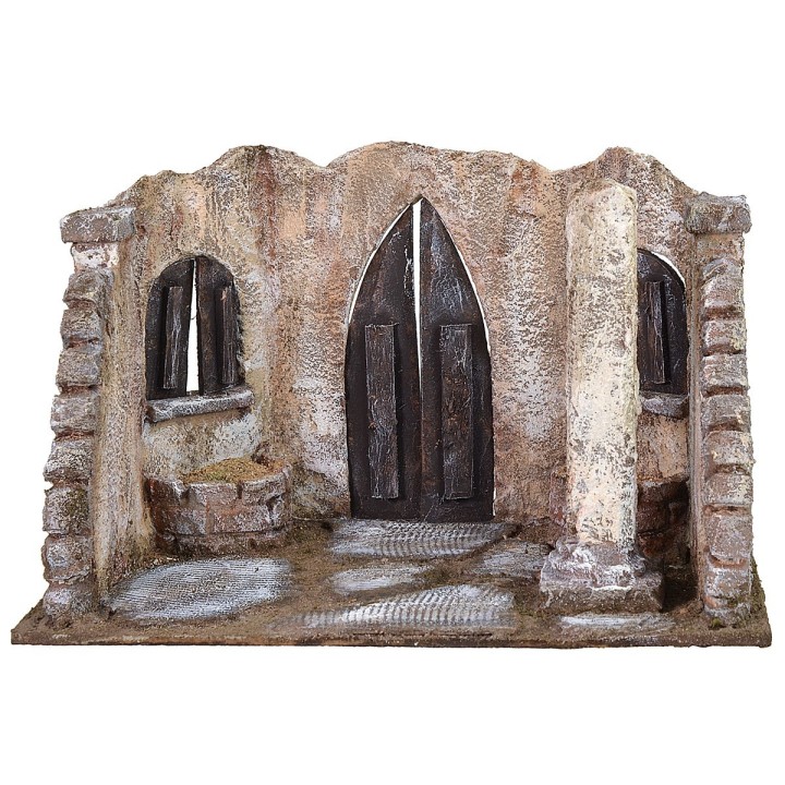 Ambientación flagelación de Cristo en el foro 25X15x16 h