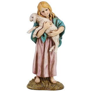 Landi Moranduzzo girl with lamb 12 cm series