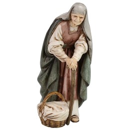 Crone with basket 13 cm Landi Moranduzzo