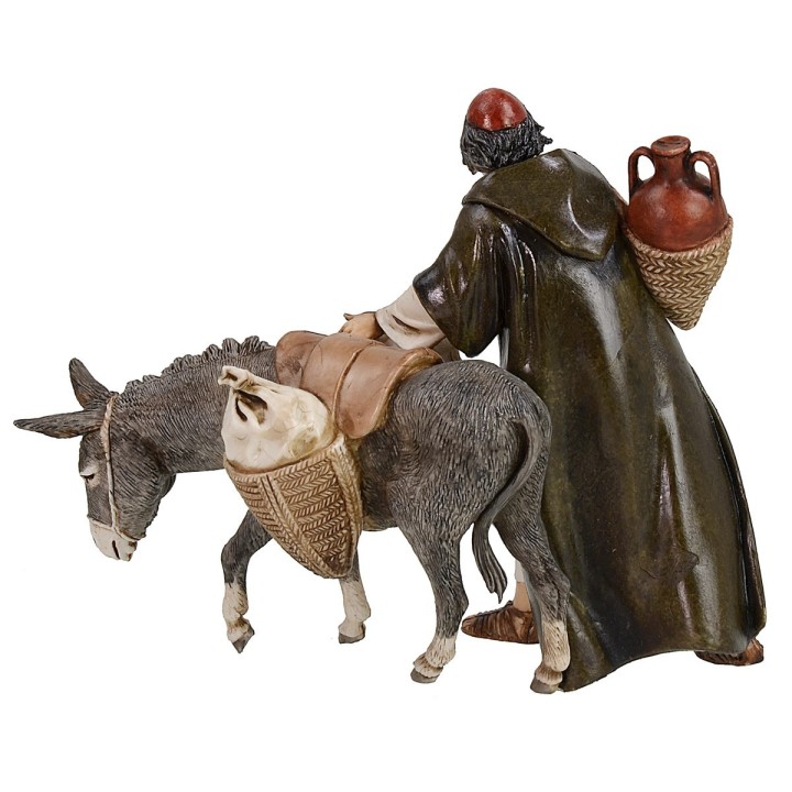 Caminante con burro serie 13 cm Landi Moranduzzo