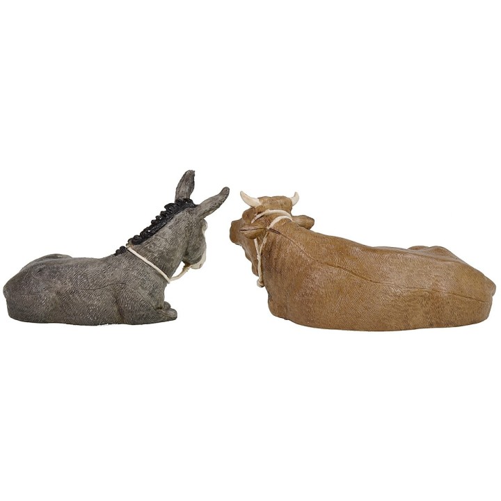 Bue e Asino per statue 13 cm Landi Moranduzzo