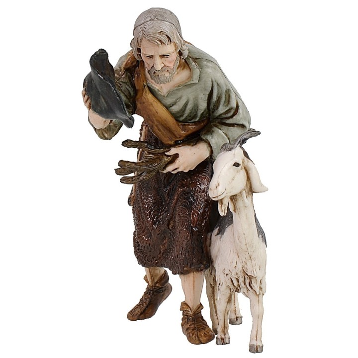 Adorer with goat 13 cm Landi Moranduzzo