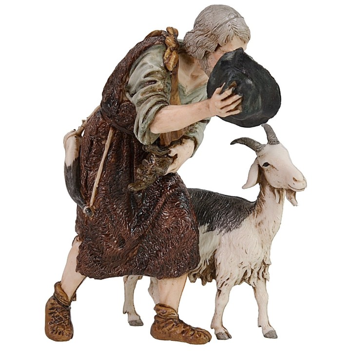 Adorante con capra 13 cm Landi Moranduzzo