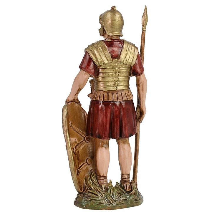 Soldado con lanza y escudo 12 cm Landi Moranduzzo