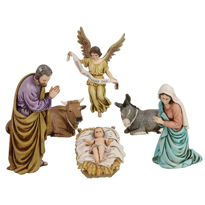 Nativity 13 cm Landi Moranduzzo