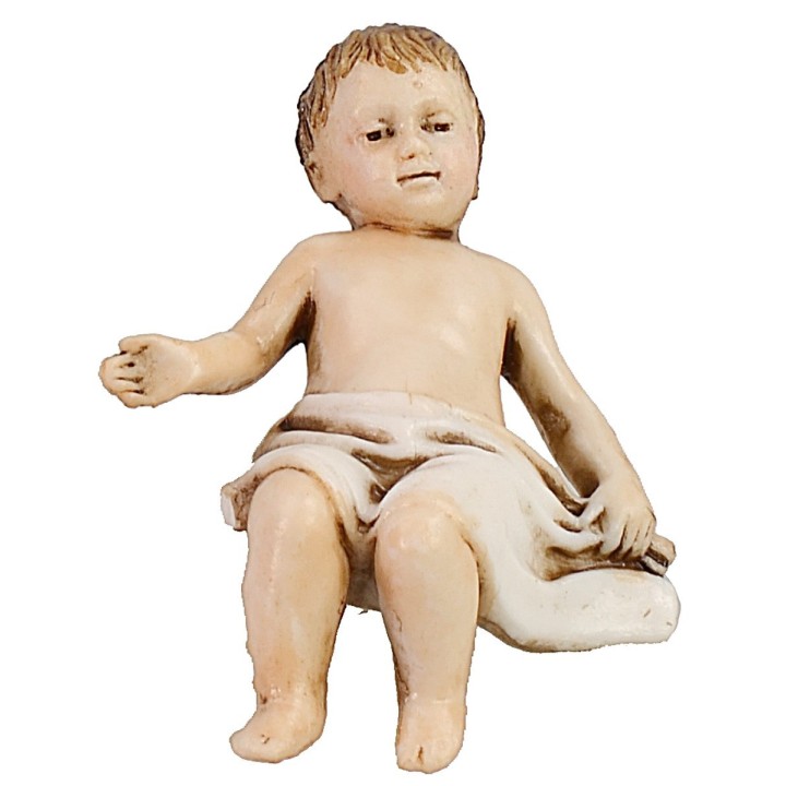 Mary lying down with child 13 cm series Landi Moranduzzo