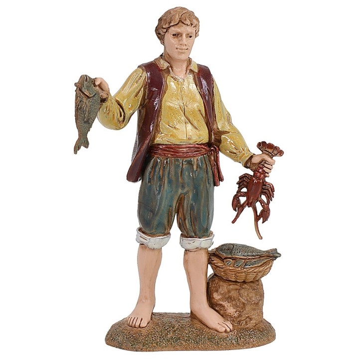 Vendedor de pescado 12 cm Landi Moranduzzo