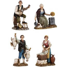 Set of 4 jobs 12 cm Landi Moranduzzo