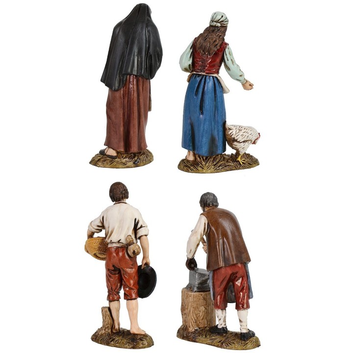 Juego de 4 oficios 12 cm Landi Moranduzzo