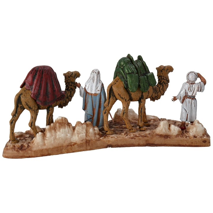 Escena con camellos y camelleros serie 6 cm Landi Moranduzzo
