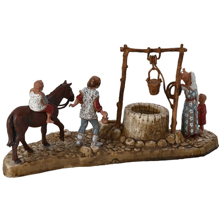 Scene with well series 6 cm Landi Moranduzzo