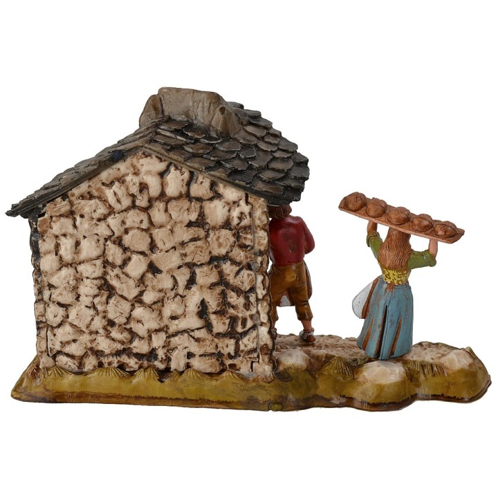 Panadero con mujer serie 6 cm Landi Moranduzzo