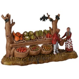 Frutero con mujer serie 6 cm Landi Moranduzzo