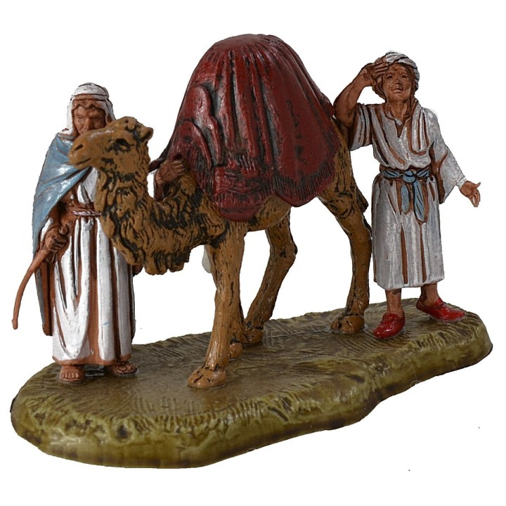 Gruppo cammellieri in cammino serie 6 cm Landi Moranduzzo