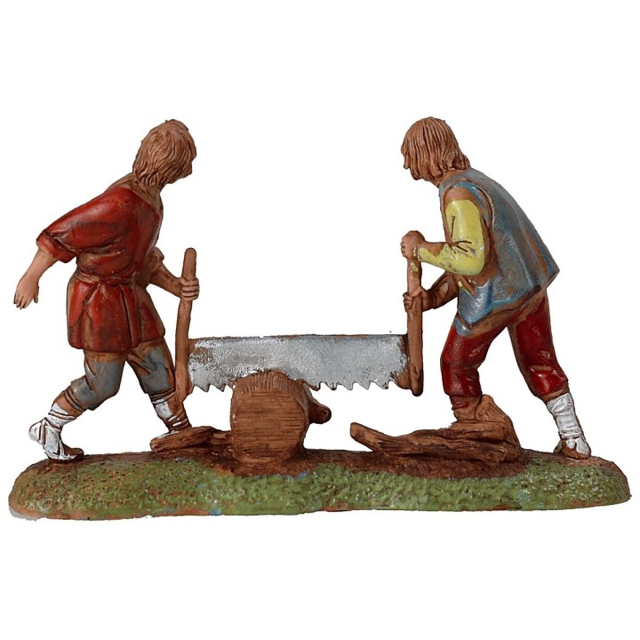 Scene woodcutter series 6 cm Landi Moranduzzo