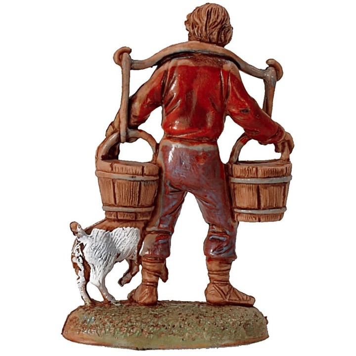Joven aguador con perro serie 6 cm Landi Moranduzzo