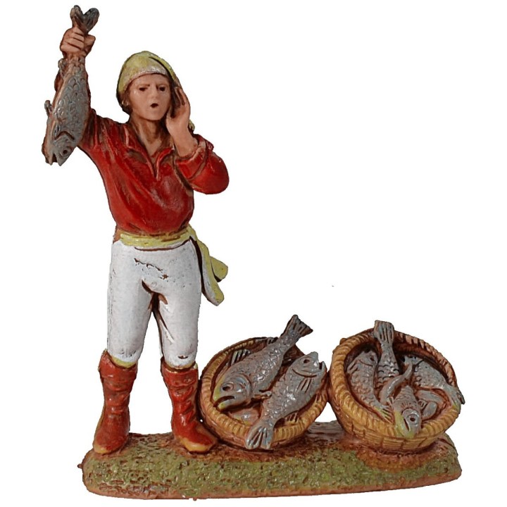 Set of 9 Neapolitan statues series 6 cm Landi Moranduzzo