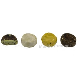 Set of 4 assorted cheeses