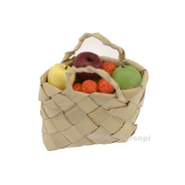 Bolsa de 5 cm con fruta