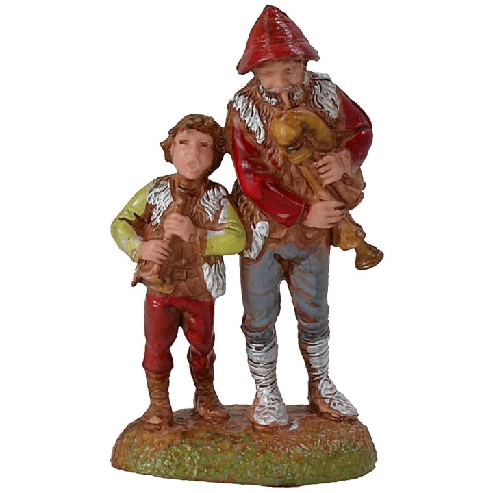 Set 24 statue Landi Moranduzzo serie 6 cm Statuine per presepe