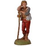 Shepherd resting 6 cm series Landi Moranduzzo