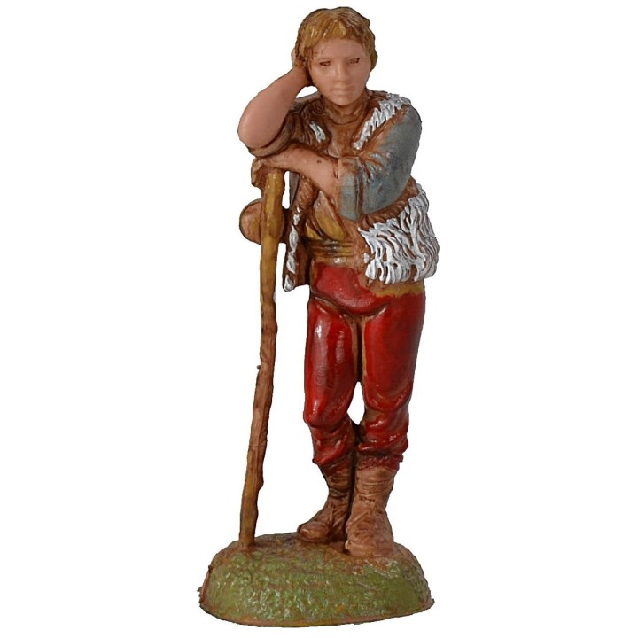 Shepherd resting 6 cm series Landi Moranduzzo