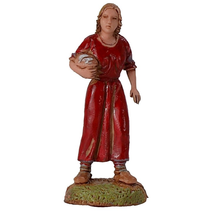 Mujer con cesta serie 6 cm Landi Moranduzzo