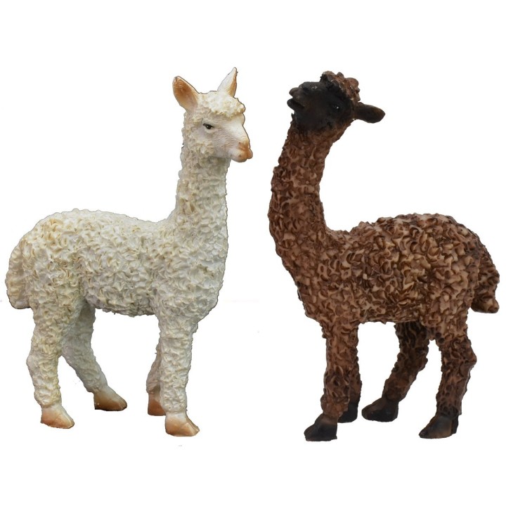 Coppia di lama per statue cm 10-12 h