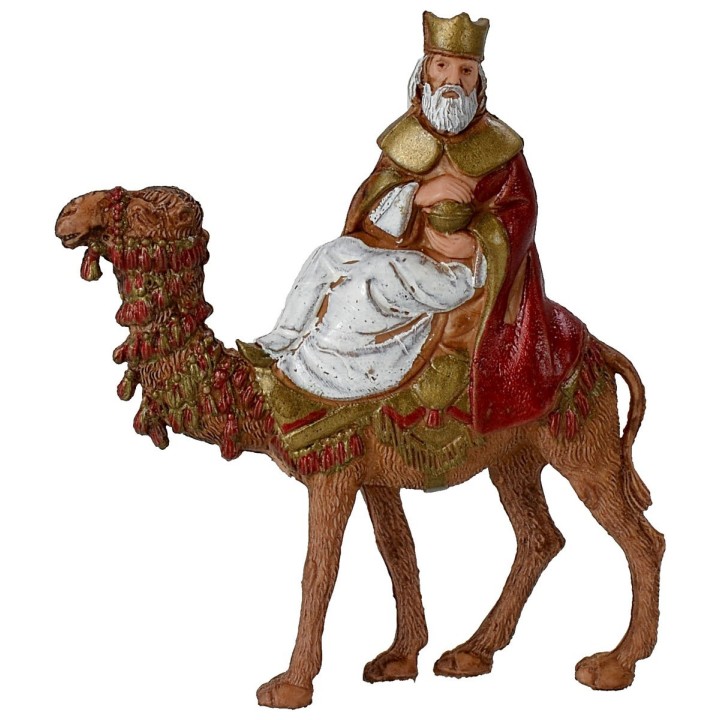 Tre Re Magi a cammello serie 6 cm Landi Moranduzzo