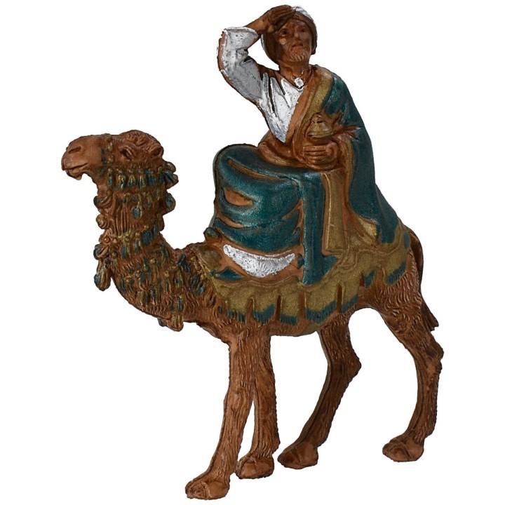 Three Wise Kings on camel 6 cm series Landi Moranduzzo