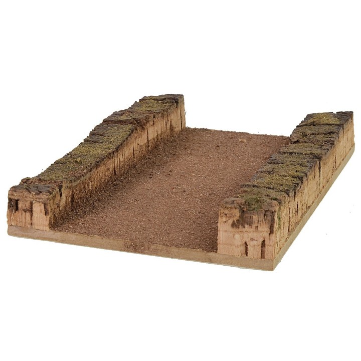 Camino para belén desmontable de 17,5X12X3 cm h